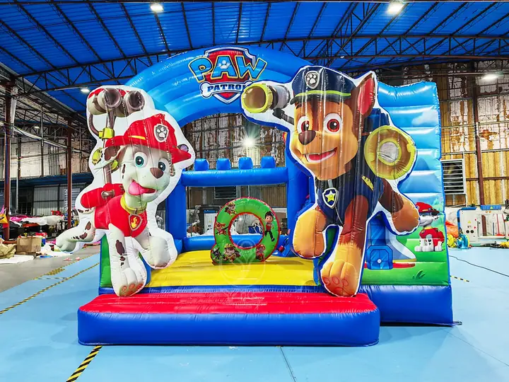 paw patrol bouncy castle