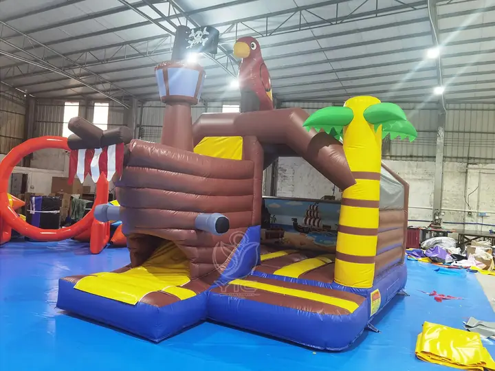 pirate ship bounce house
