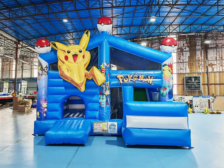 pokemon bouncy castle