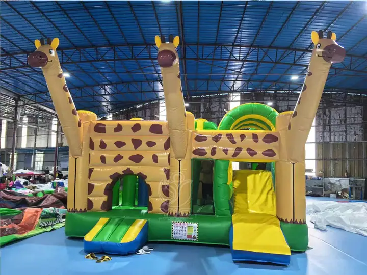 giraffe bouncy castle