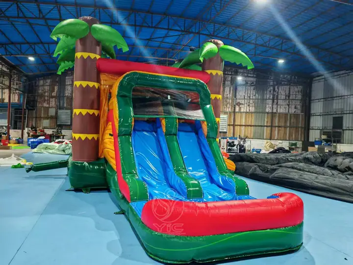 tropical bounce house