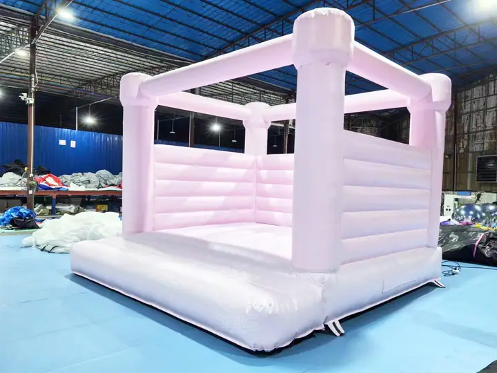 pink bounce house