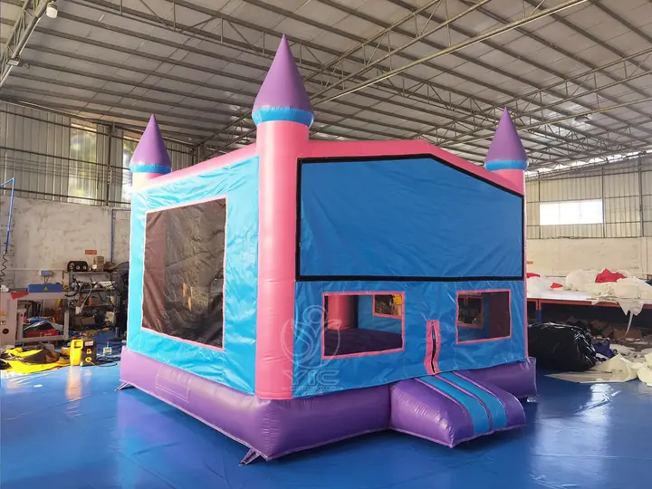 pink bounce house