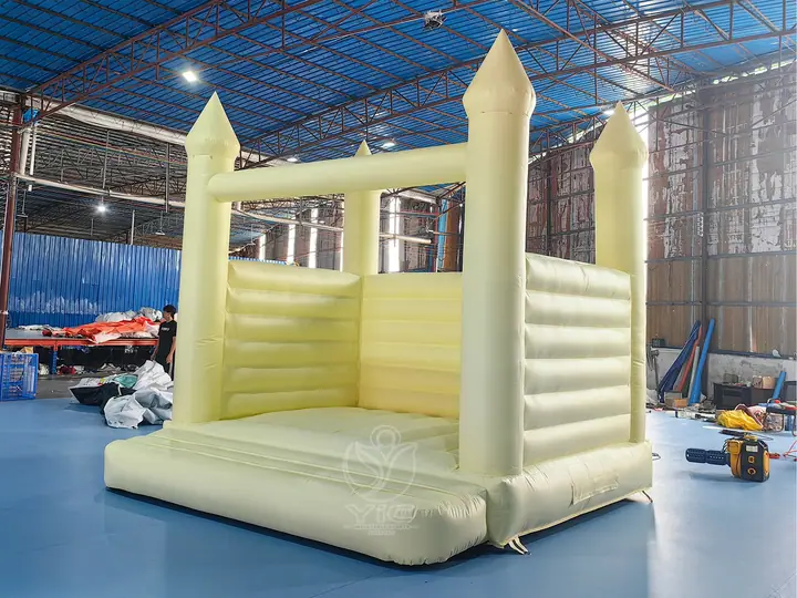 pastel bouncy castle