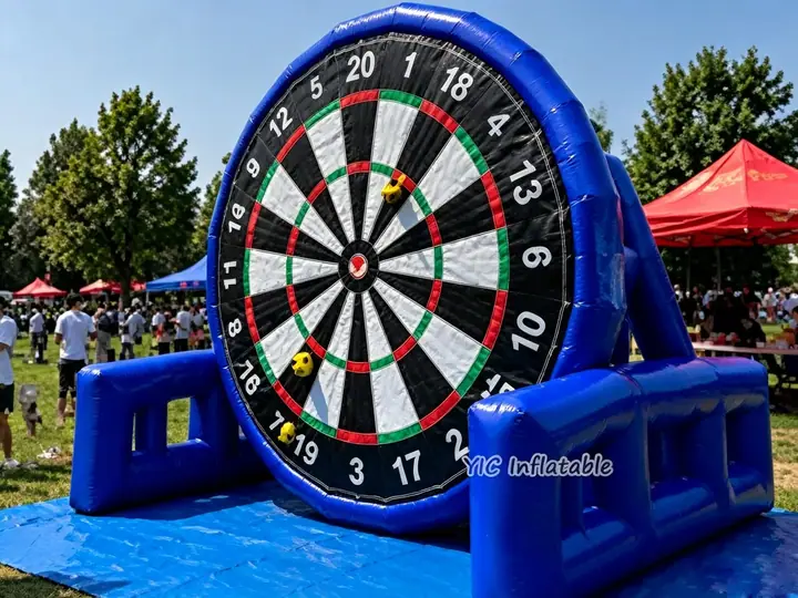 Inflatable football darts