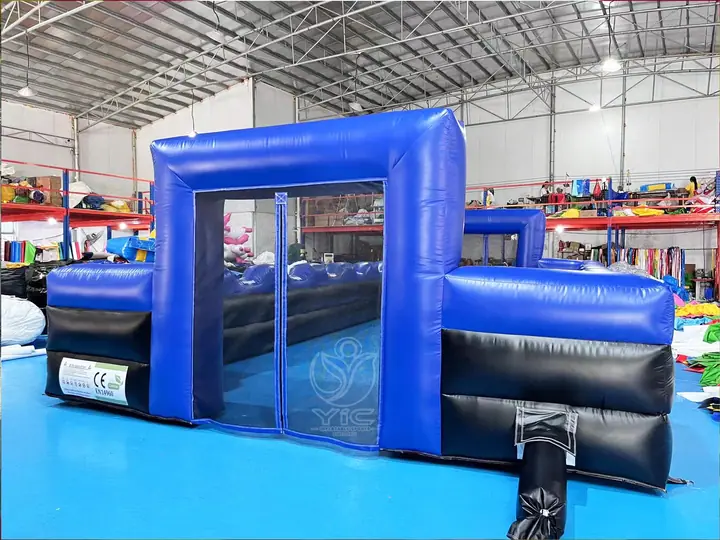 Inflatable soccer field