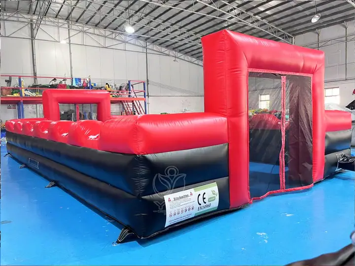 Human foosball game