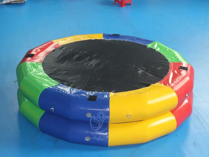 Commercial inflatable trampoline