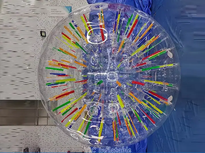 Inflatable water walking ball