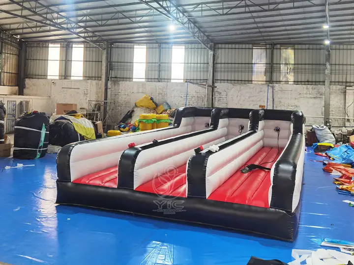Blow up bungee run