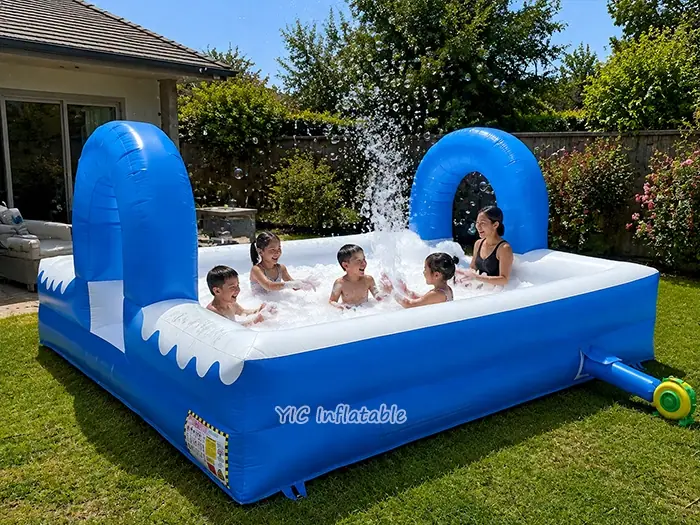 Inflatable foam party pit