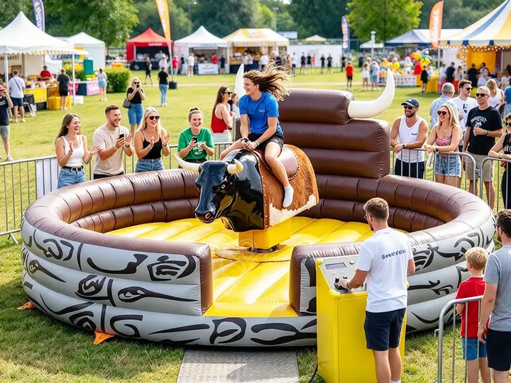 Inflatable mechanical bull for sale