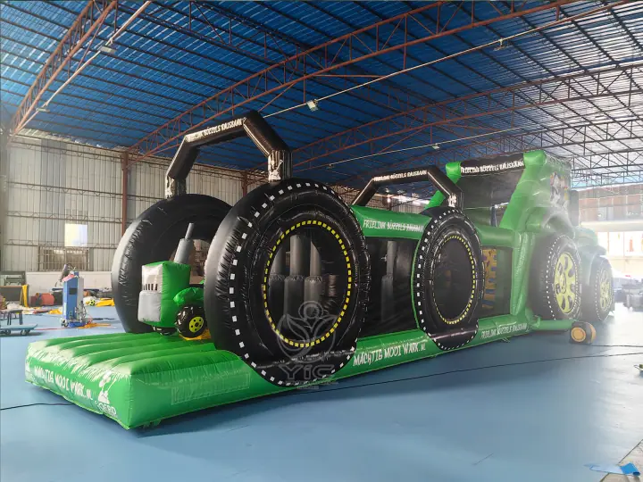 Tractor Inflatable Obstacle Course