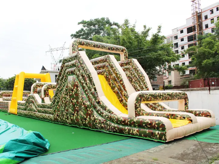 Army Inflatable Obstacle Course