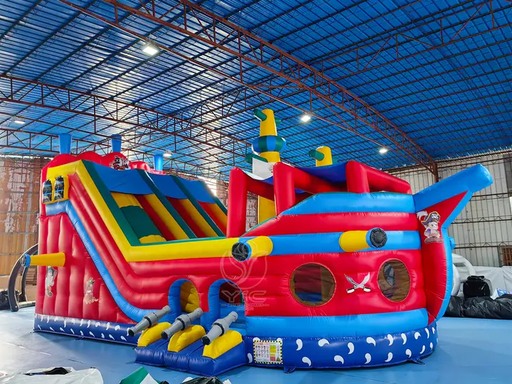 Giant pirate ship inflatable
