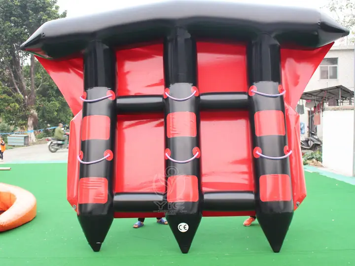 Inflatable flying fish