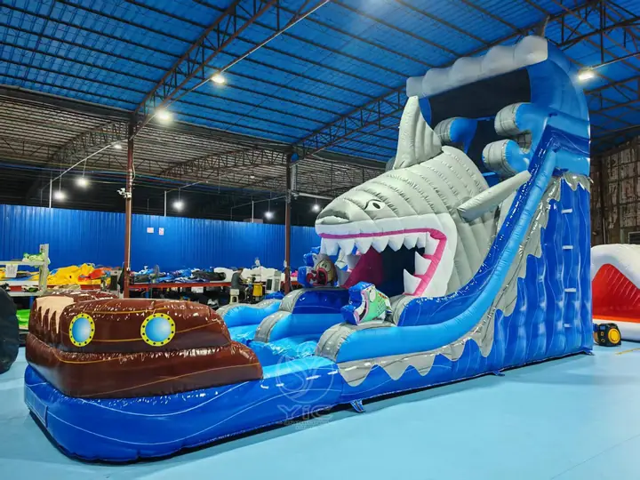 Shark water slide