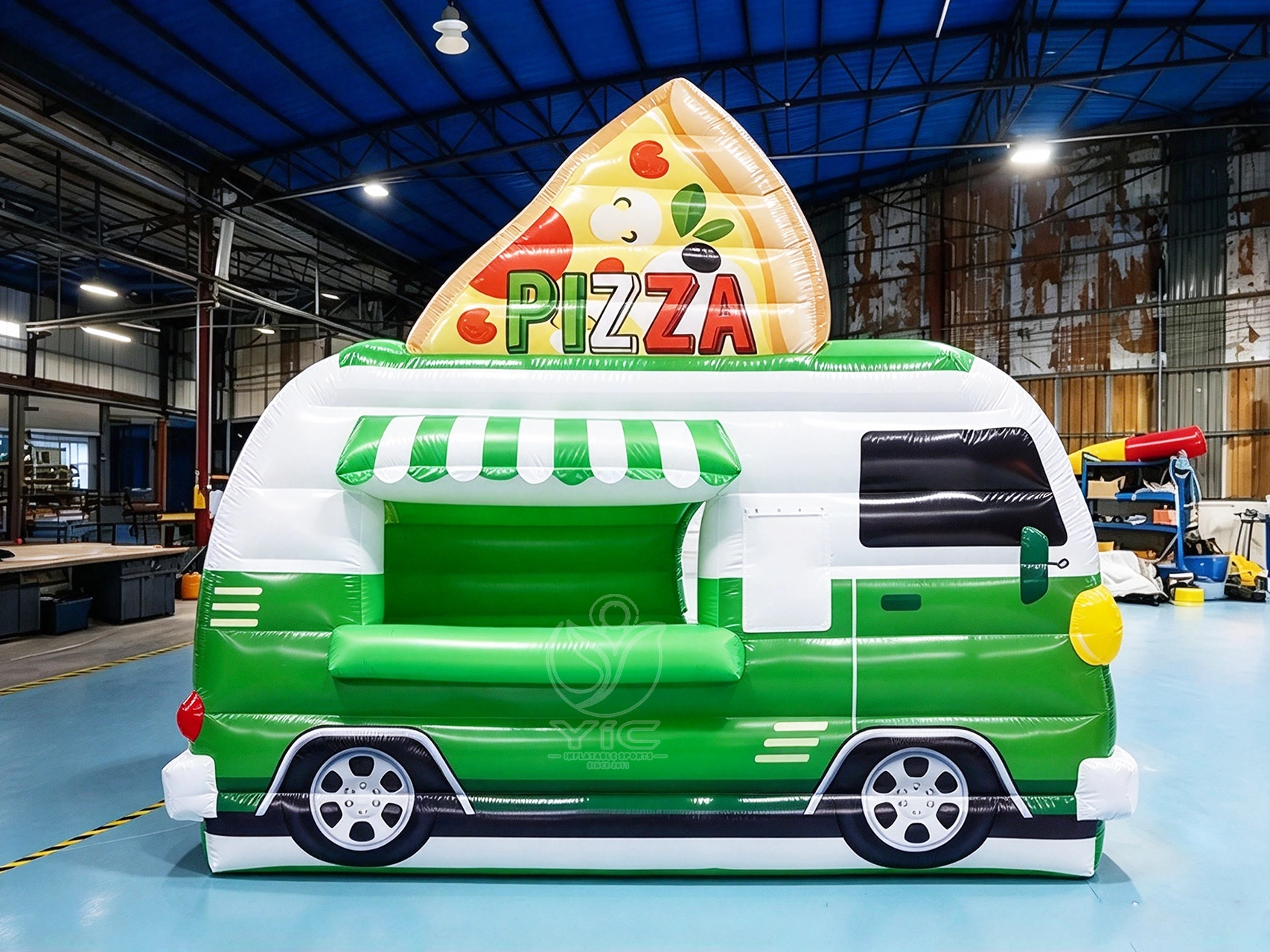 Inflatable christmas taco truck product photo 3