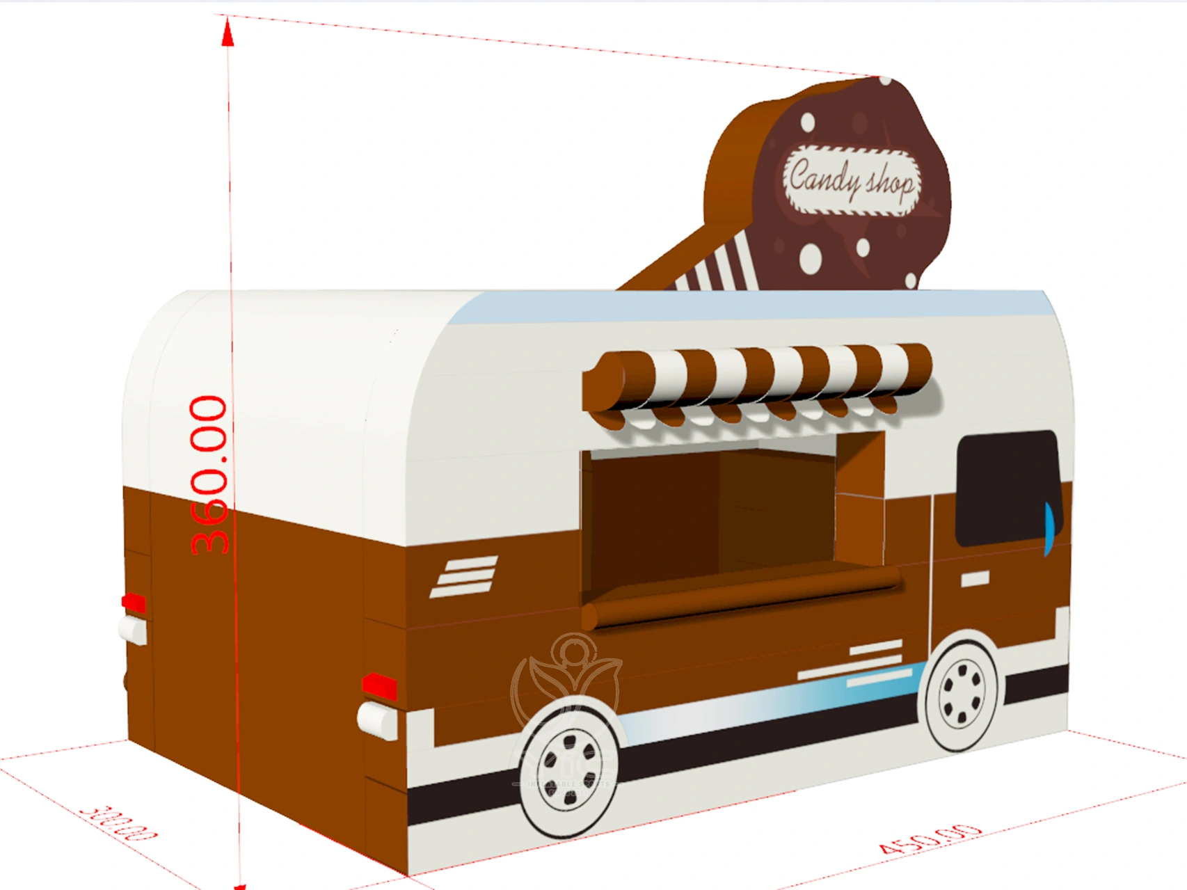 Inflatable candy shop product photo 5