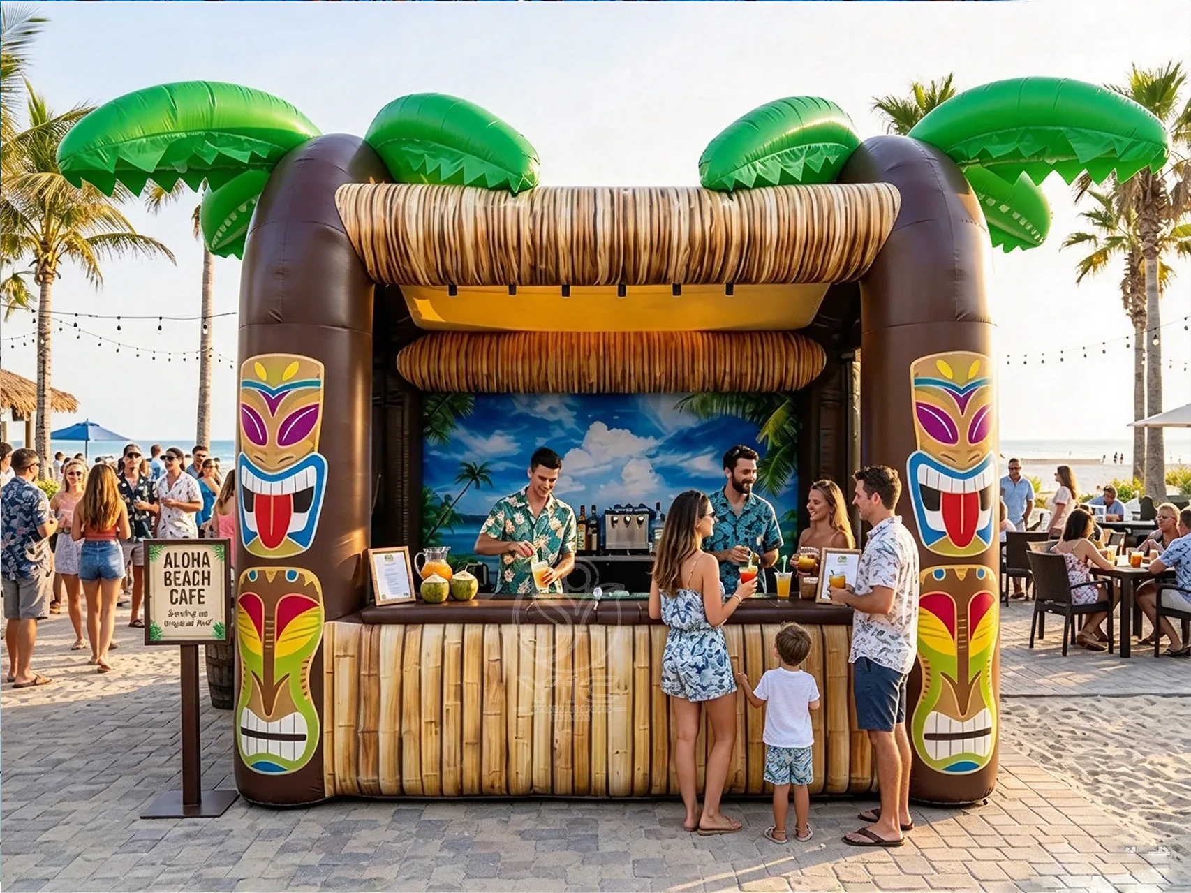 Inflatable cocktail bar, a commercial inflatable cocktail bar by YIC Inflatable Sports