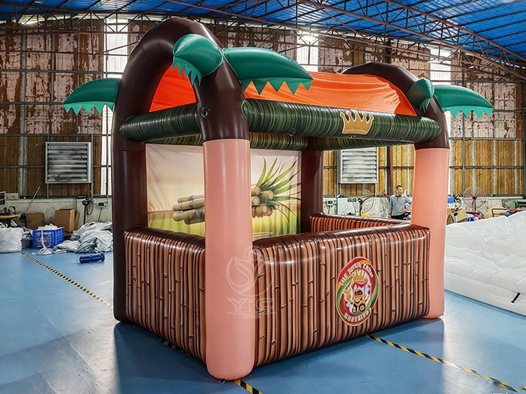 Blow up tiki bar product photo 2