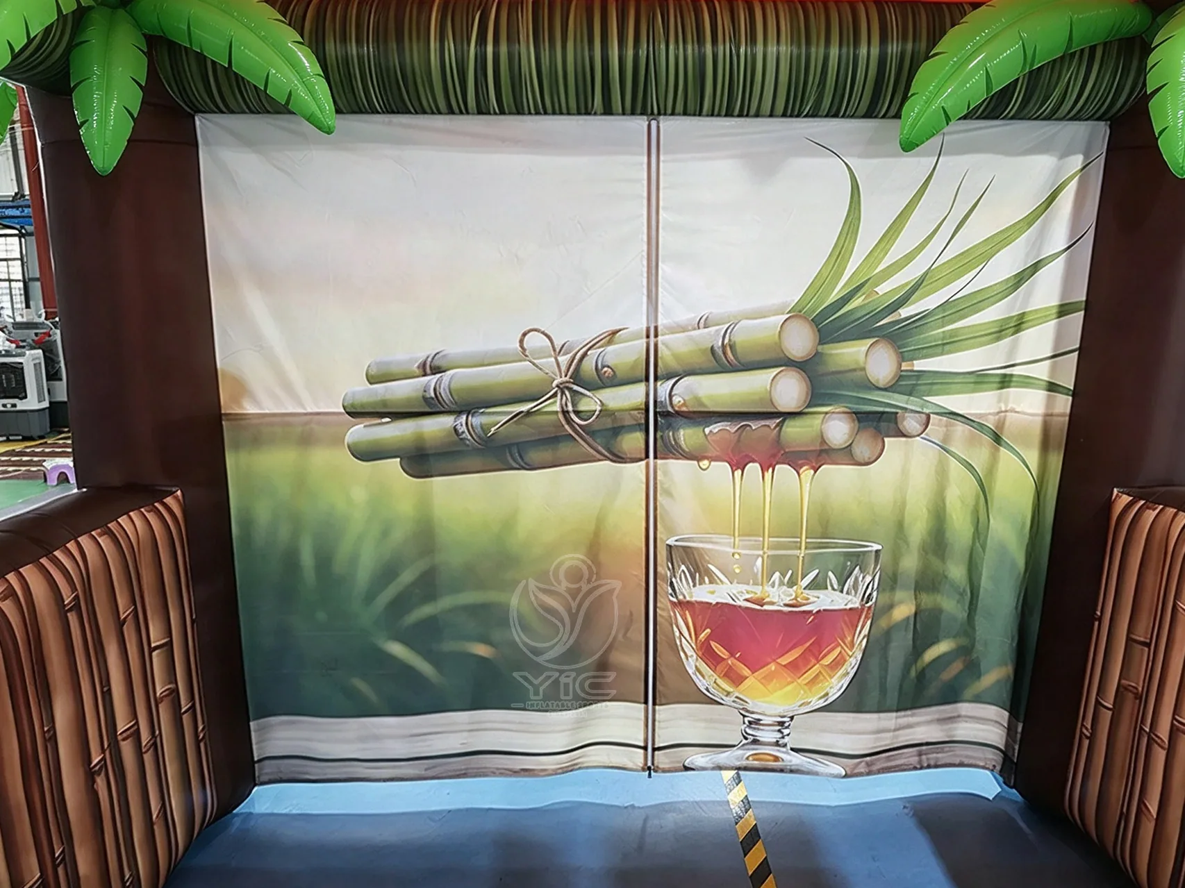 Blow up tiki bar product photo 5