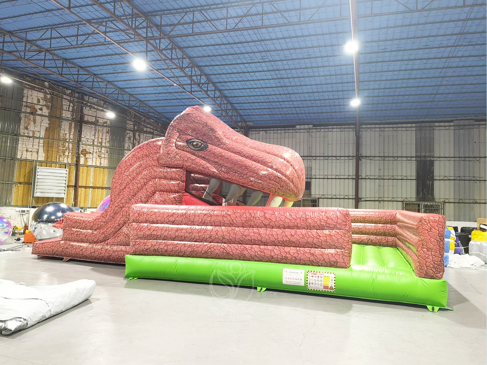 Intex dinosaur inflatable play center with slide product photo 2