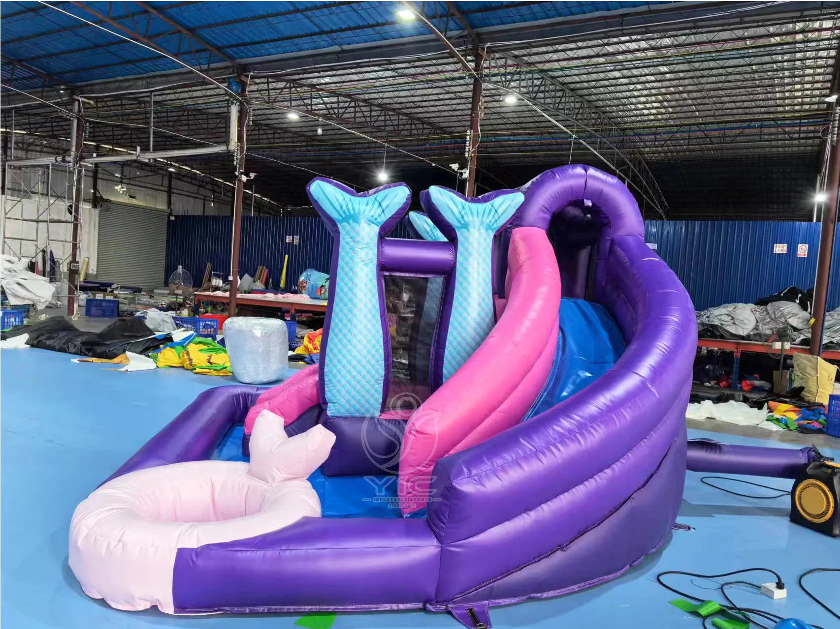 Mermaid bounce house rental product photo 2