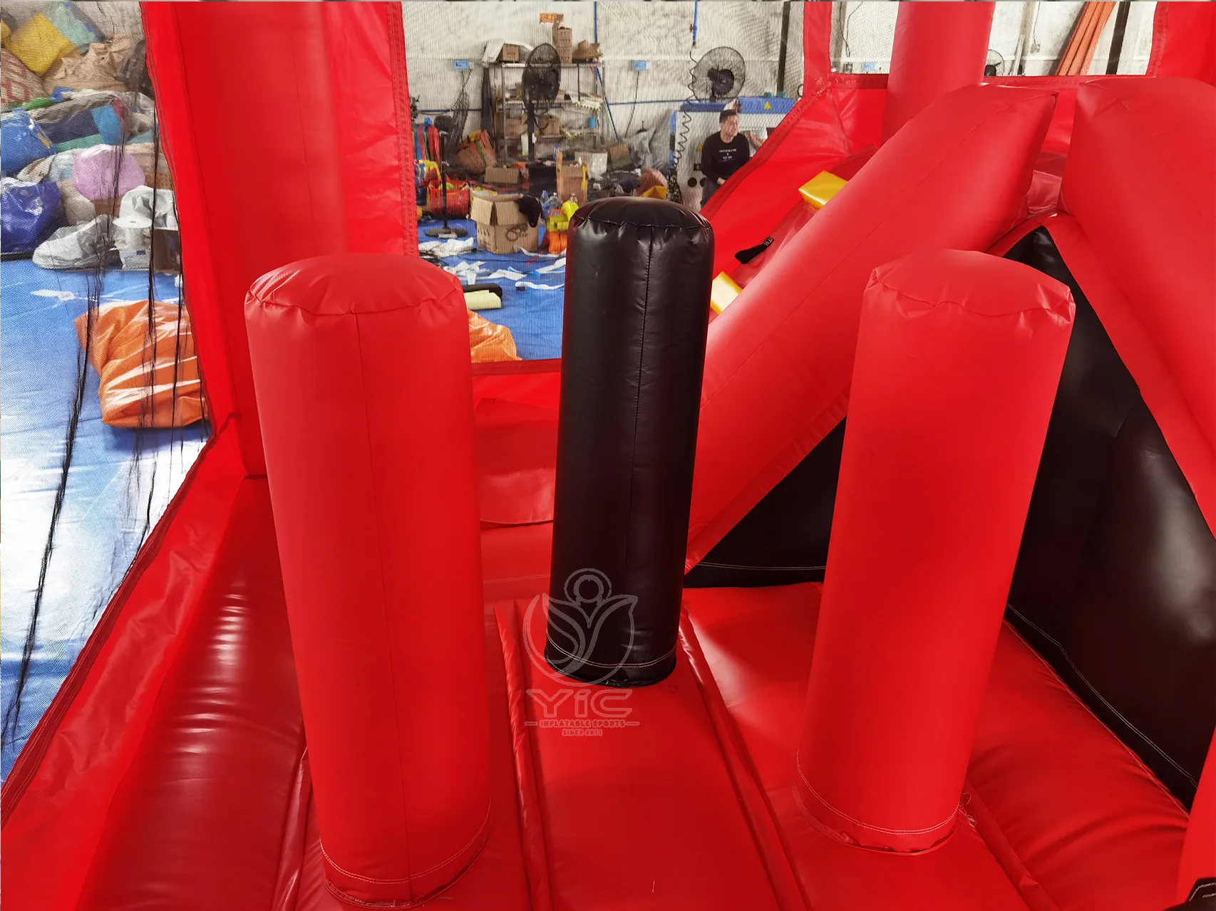 Superhero bounce house product photo 5