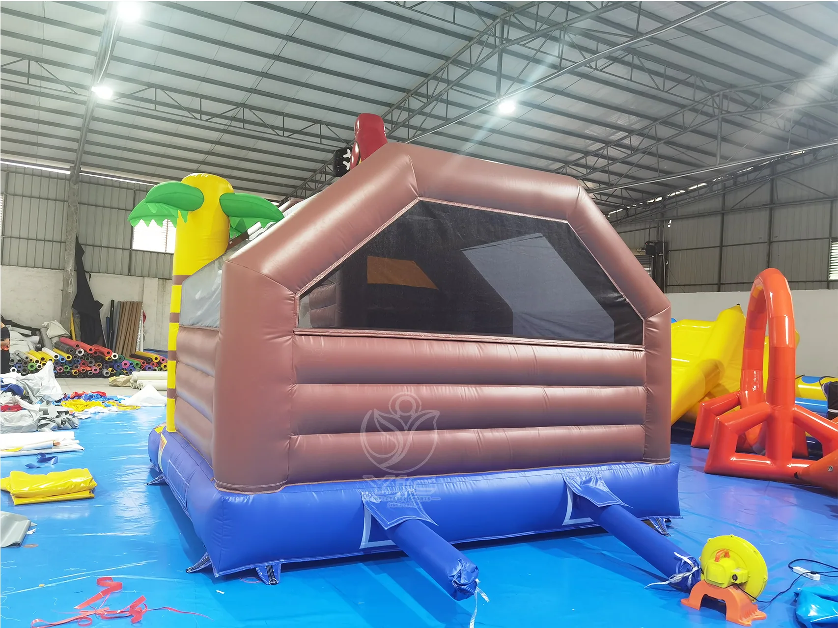 Pirate ship bounce house product photo 4