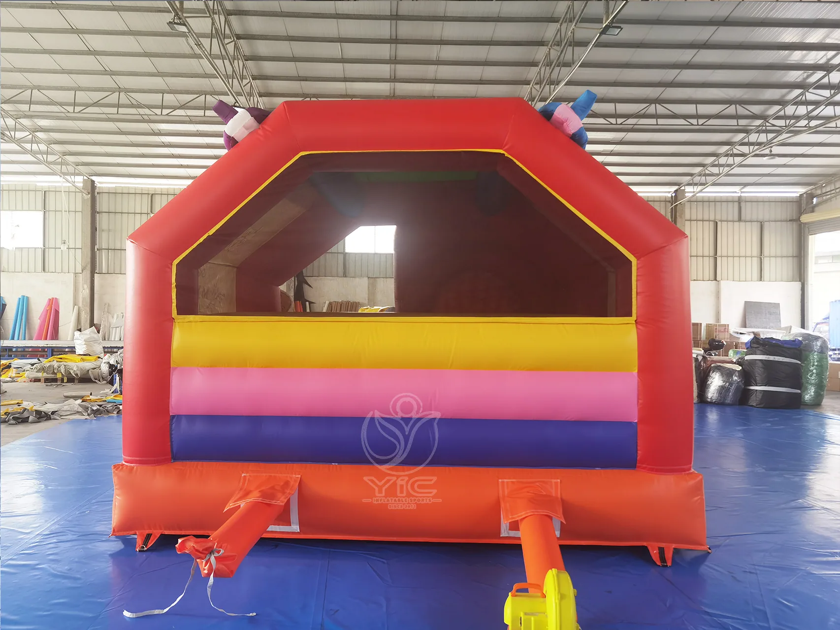 Firetruck bounce house product photo 5