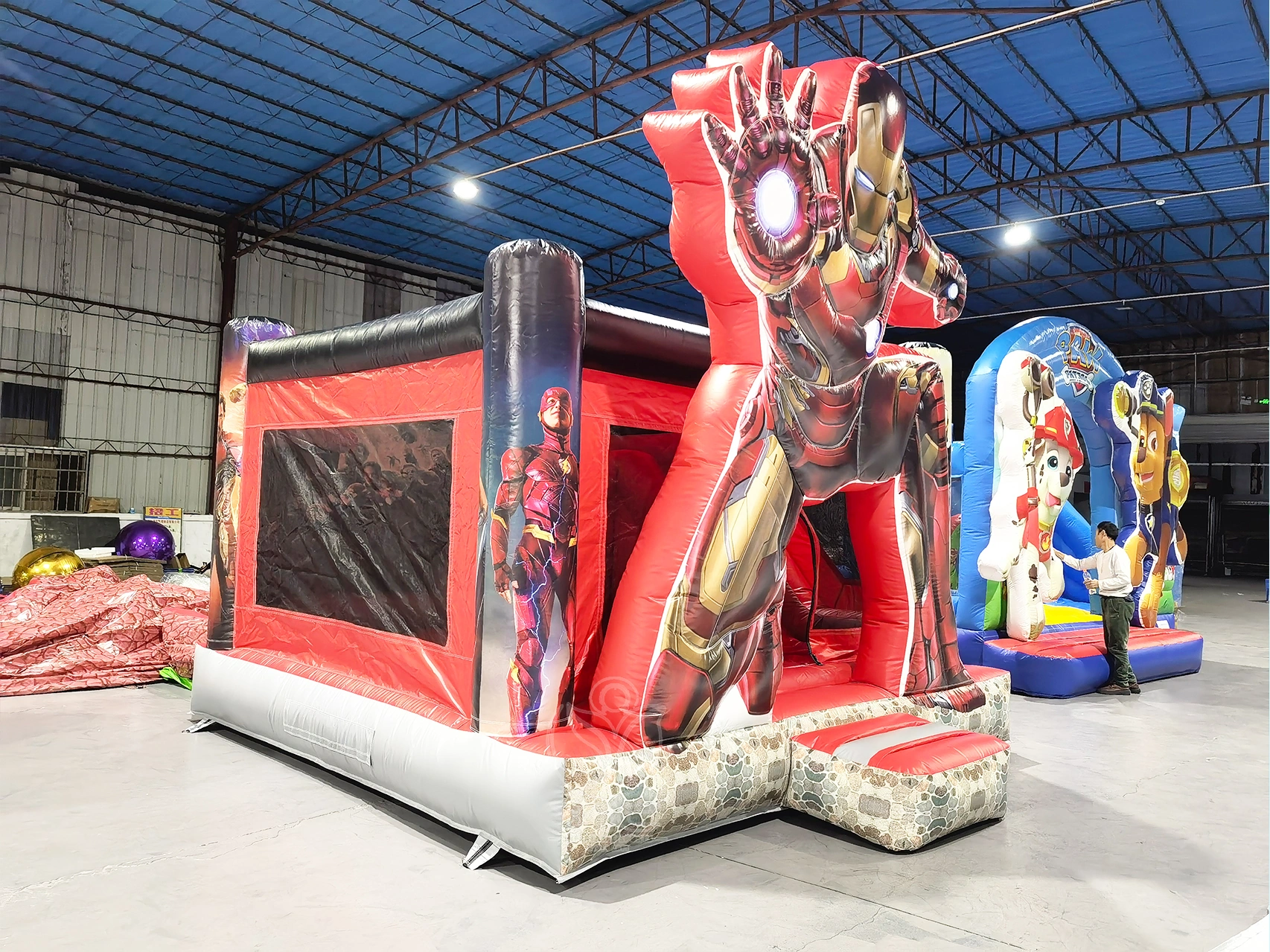 Iron man bounce house product photo 2