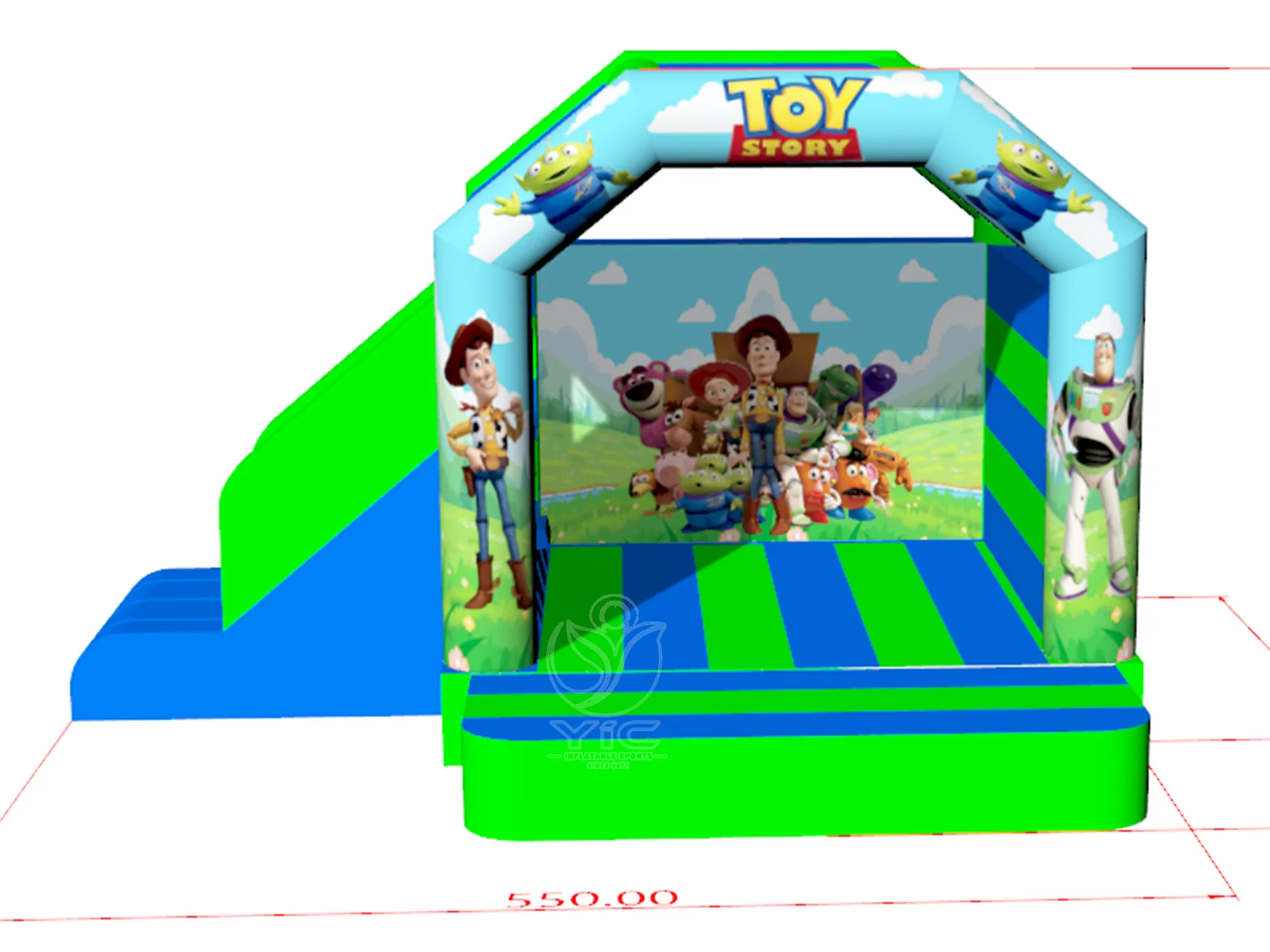 Toy story bouncy castle hire product photo 5