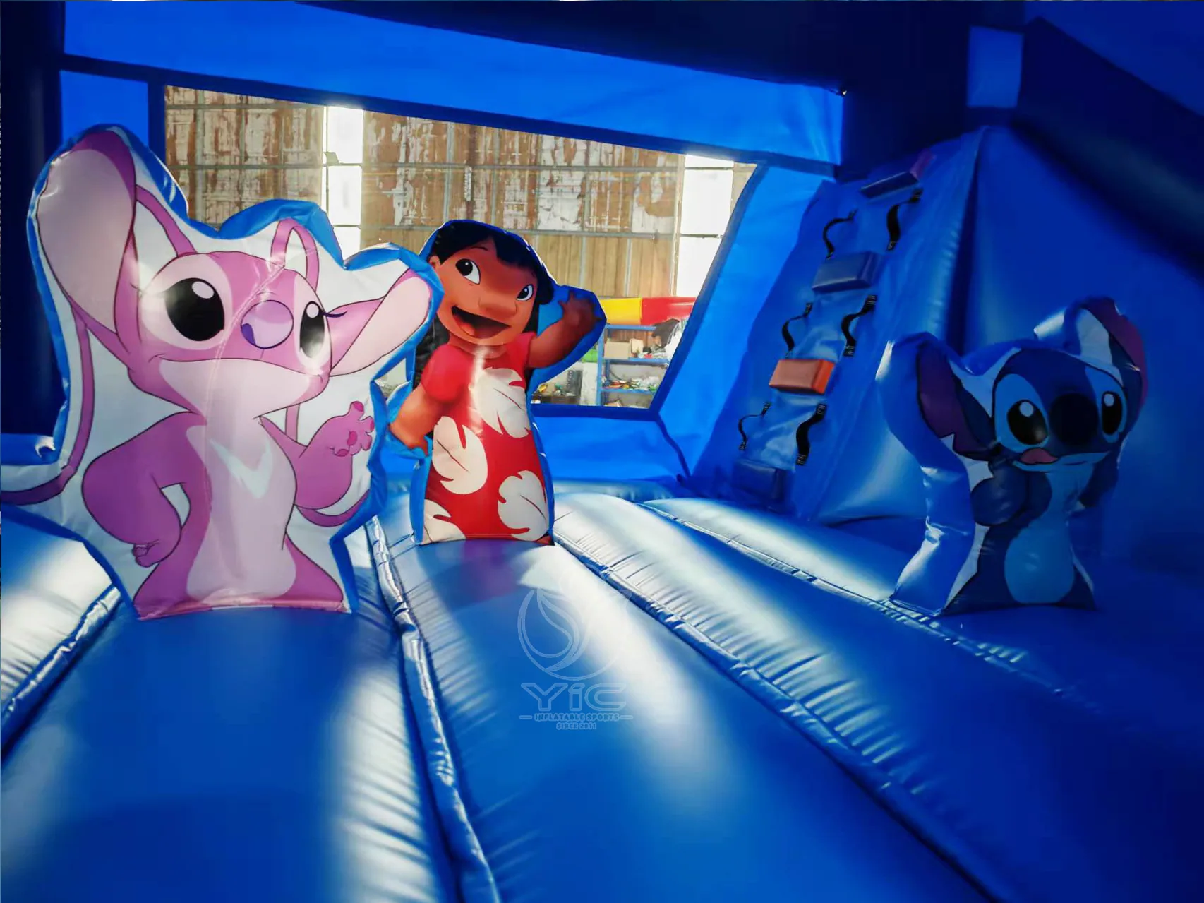Stitch bouncy castle product photo 4