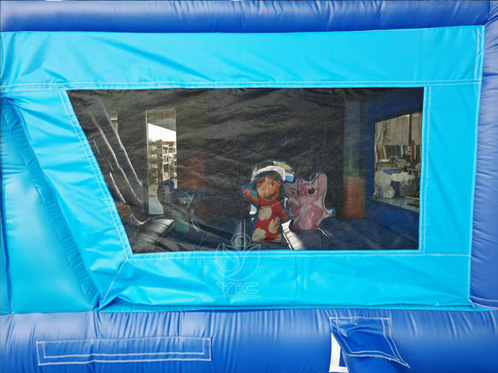 Stitch bouncy castle product photo 5