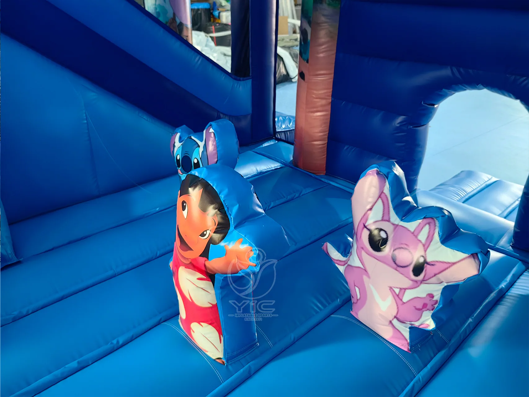 Lilo and stitch bouncy castle product photo 5