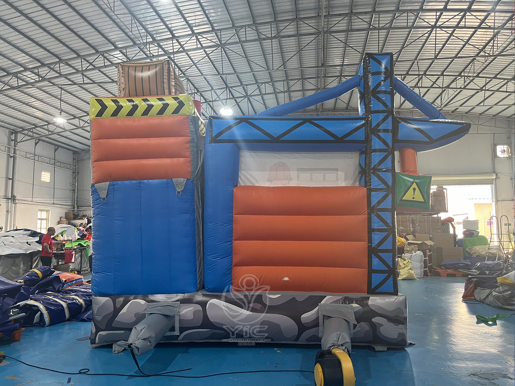 Construction bounce house product photo 5