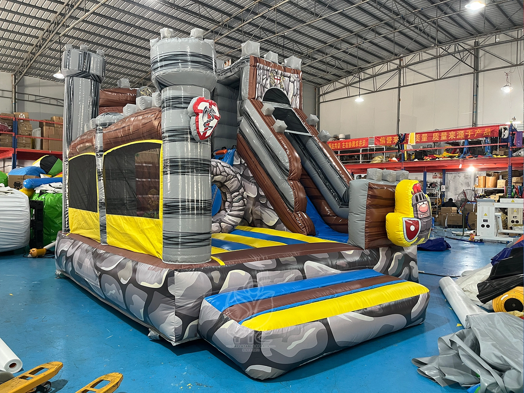 Inflatable medieval castle product photo 2