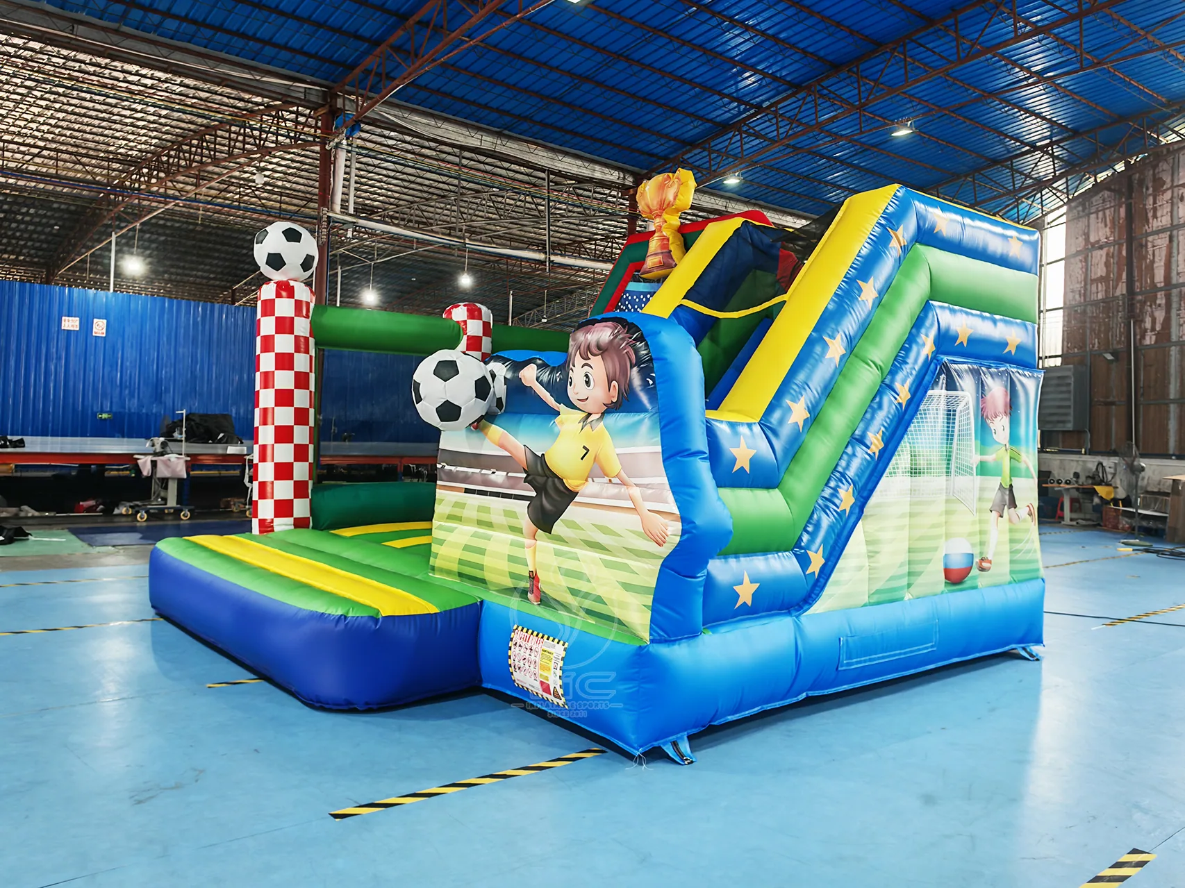 Sports combo bounce house product photo 3
