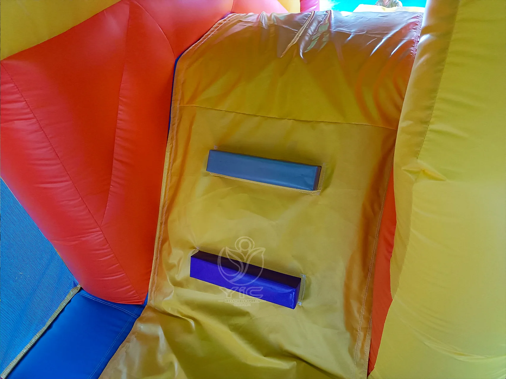 Rainbow unicorn bounce house product photo 5