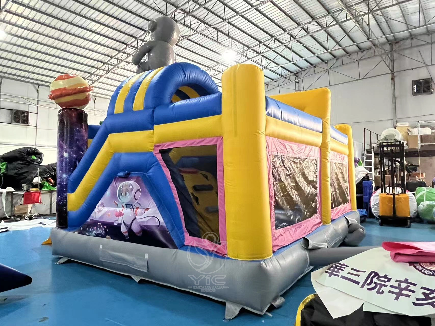 Rocket bounce house product photo 3