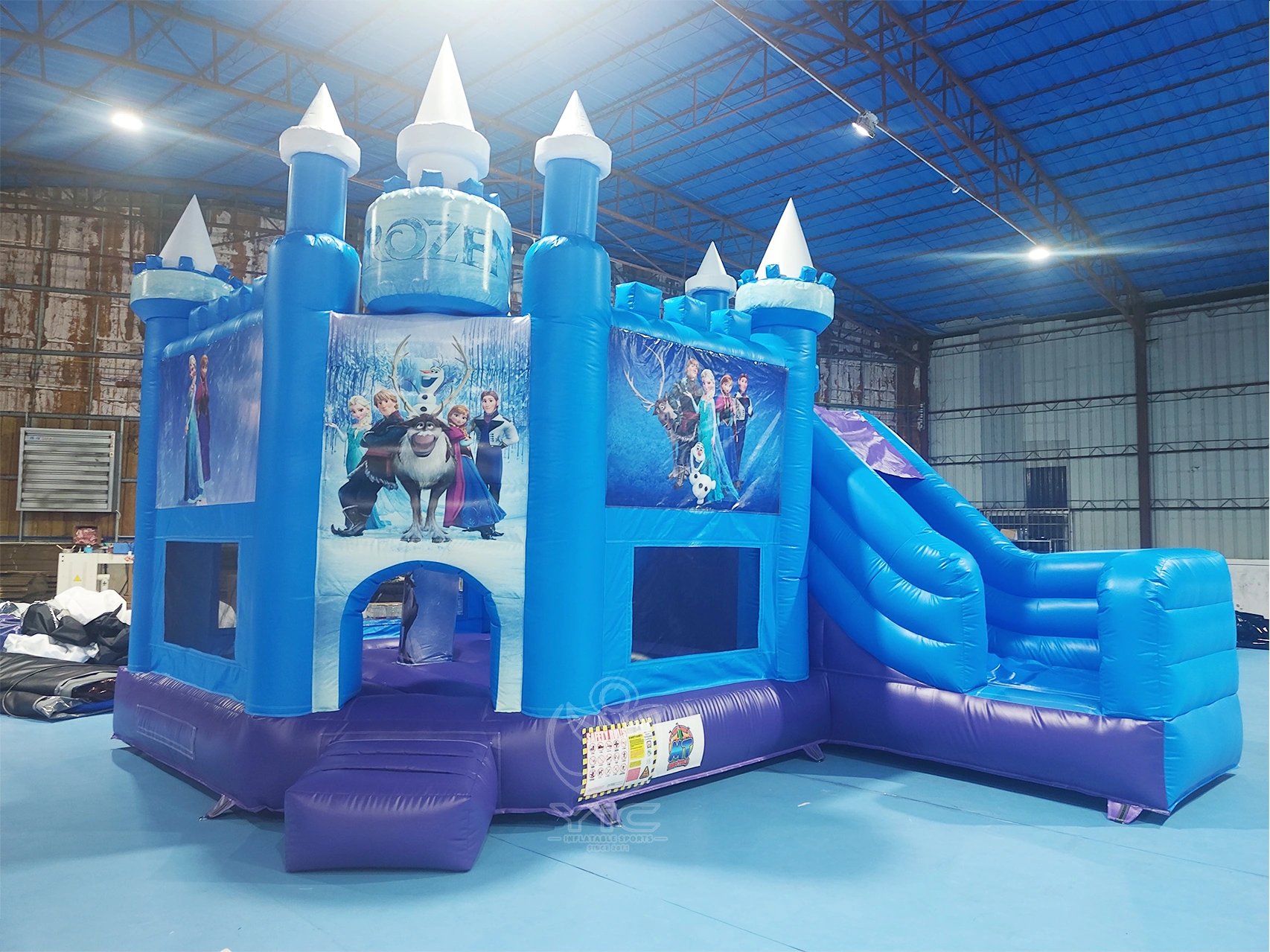 Commercial frozen bounce house