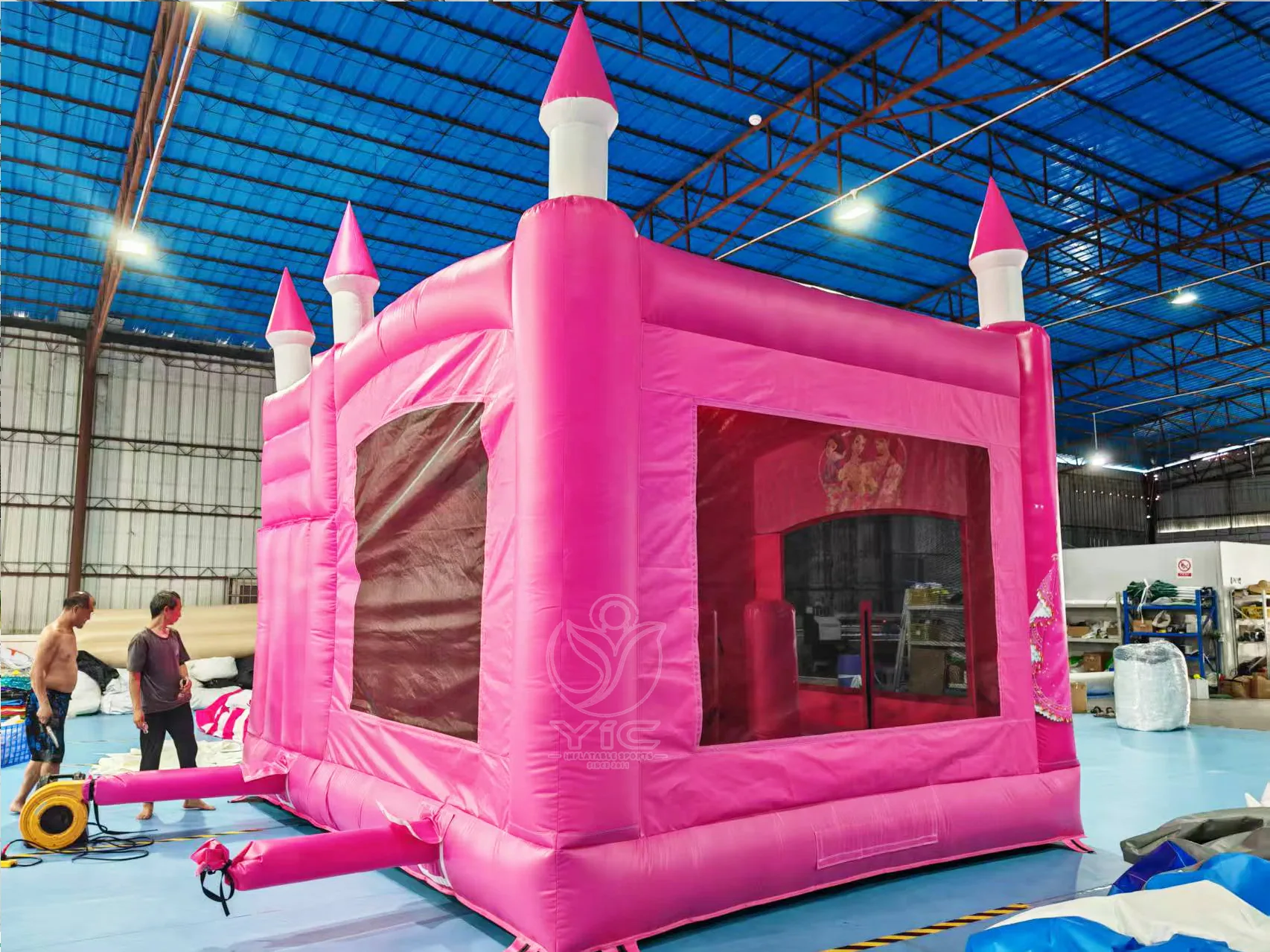 Disney princess bouncy castle hire product photo 5