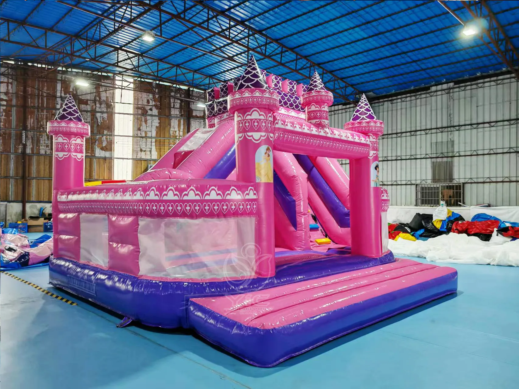 Princess castle bounce house product photo 3