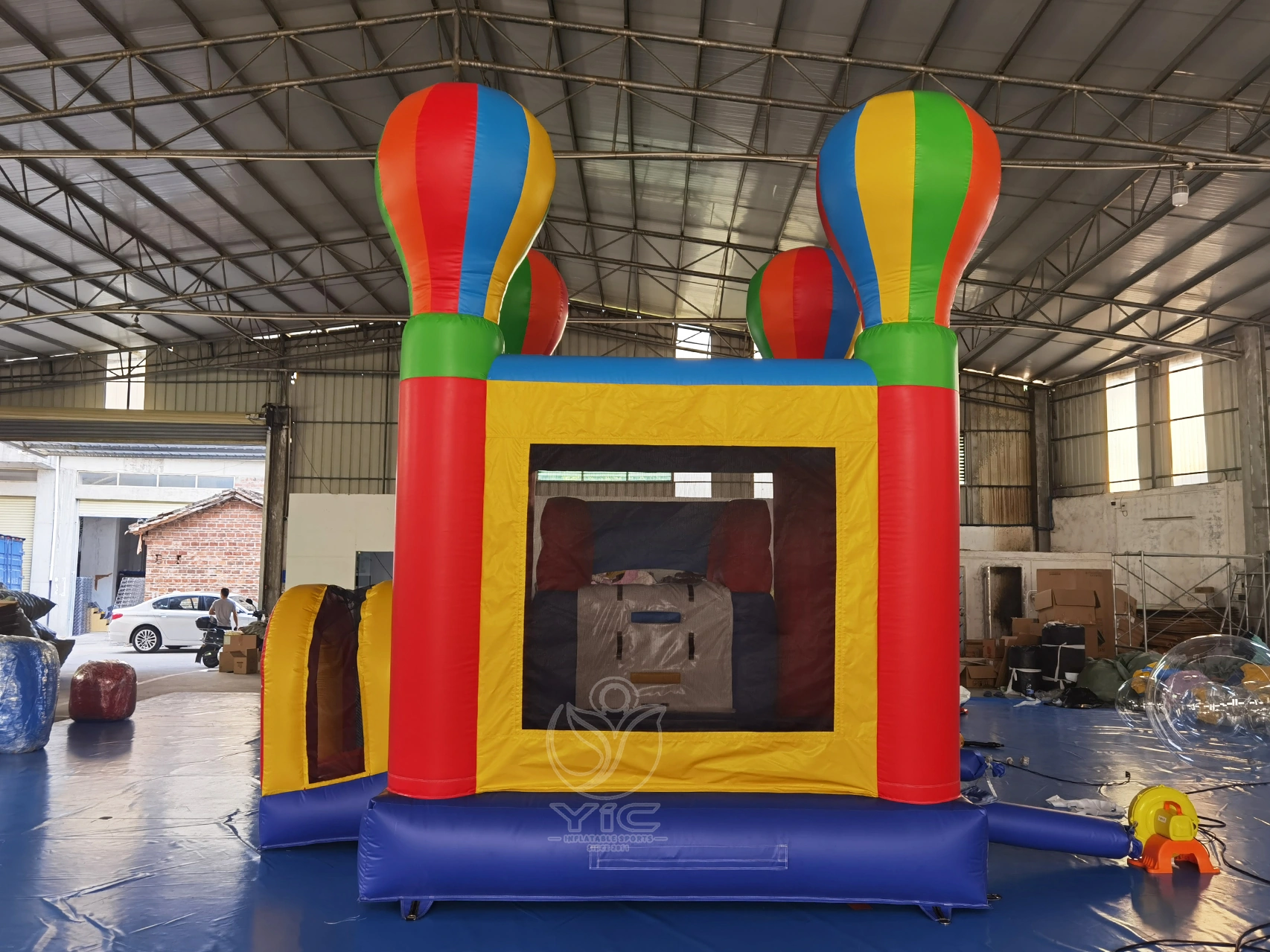 Hot air balloon combo bounce house product photo 4