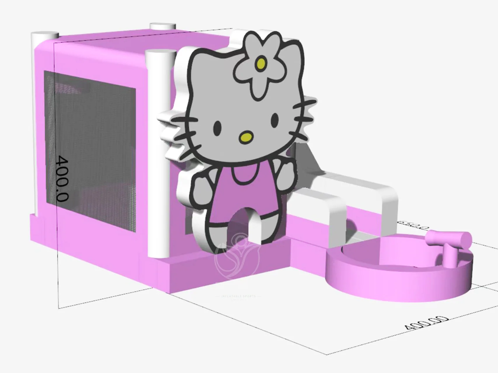 Hello kitty bounce house rental product photo 5