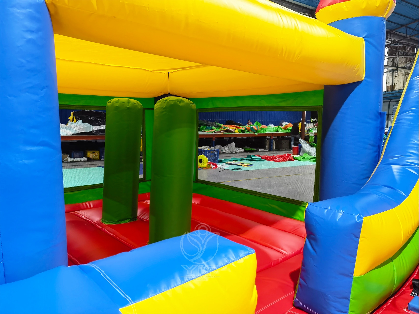 Combo commercial bounce house product photo 5