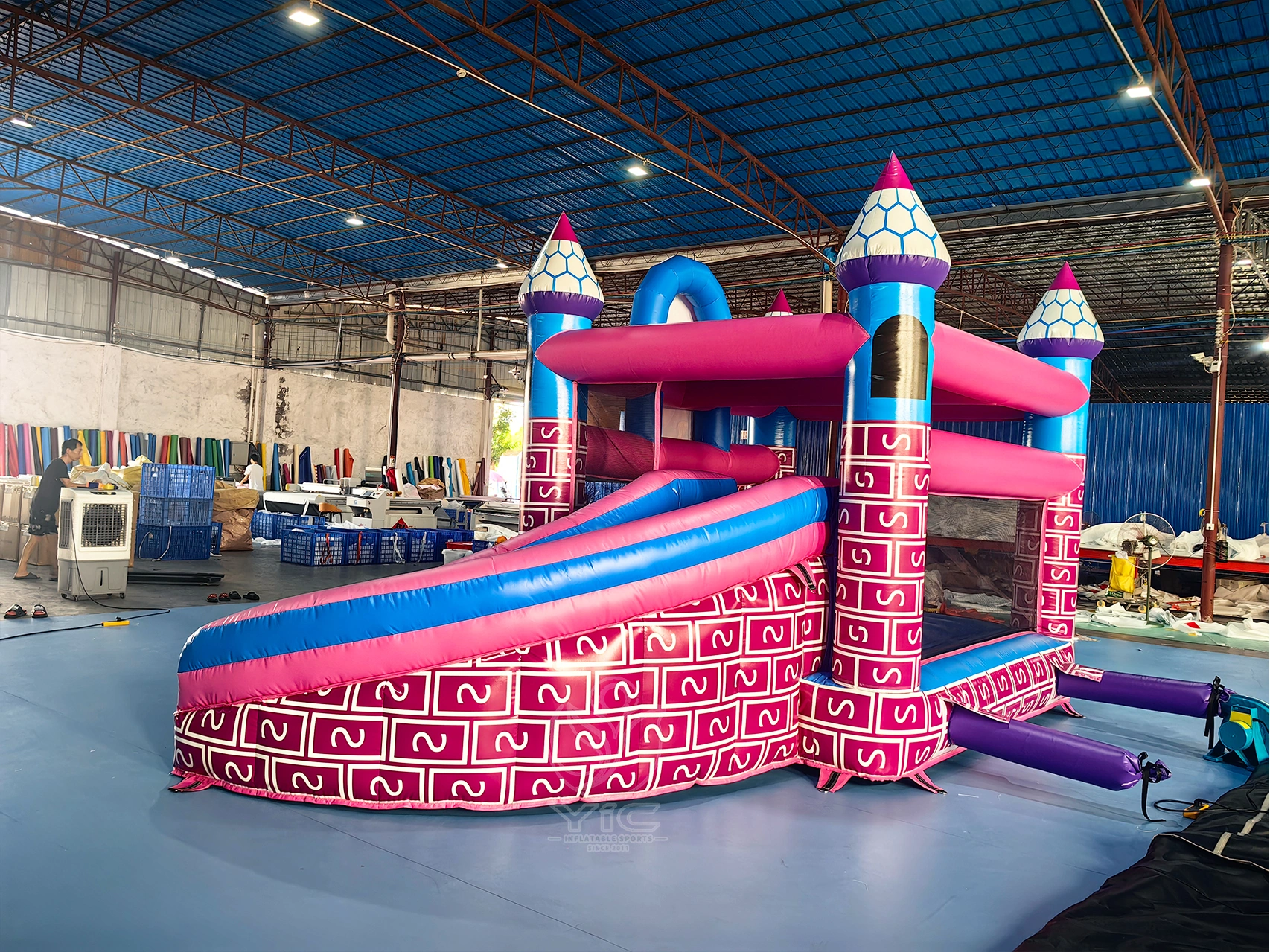 Commercial princess bouncy castle product photo 3