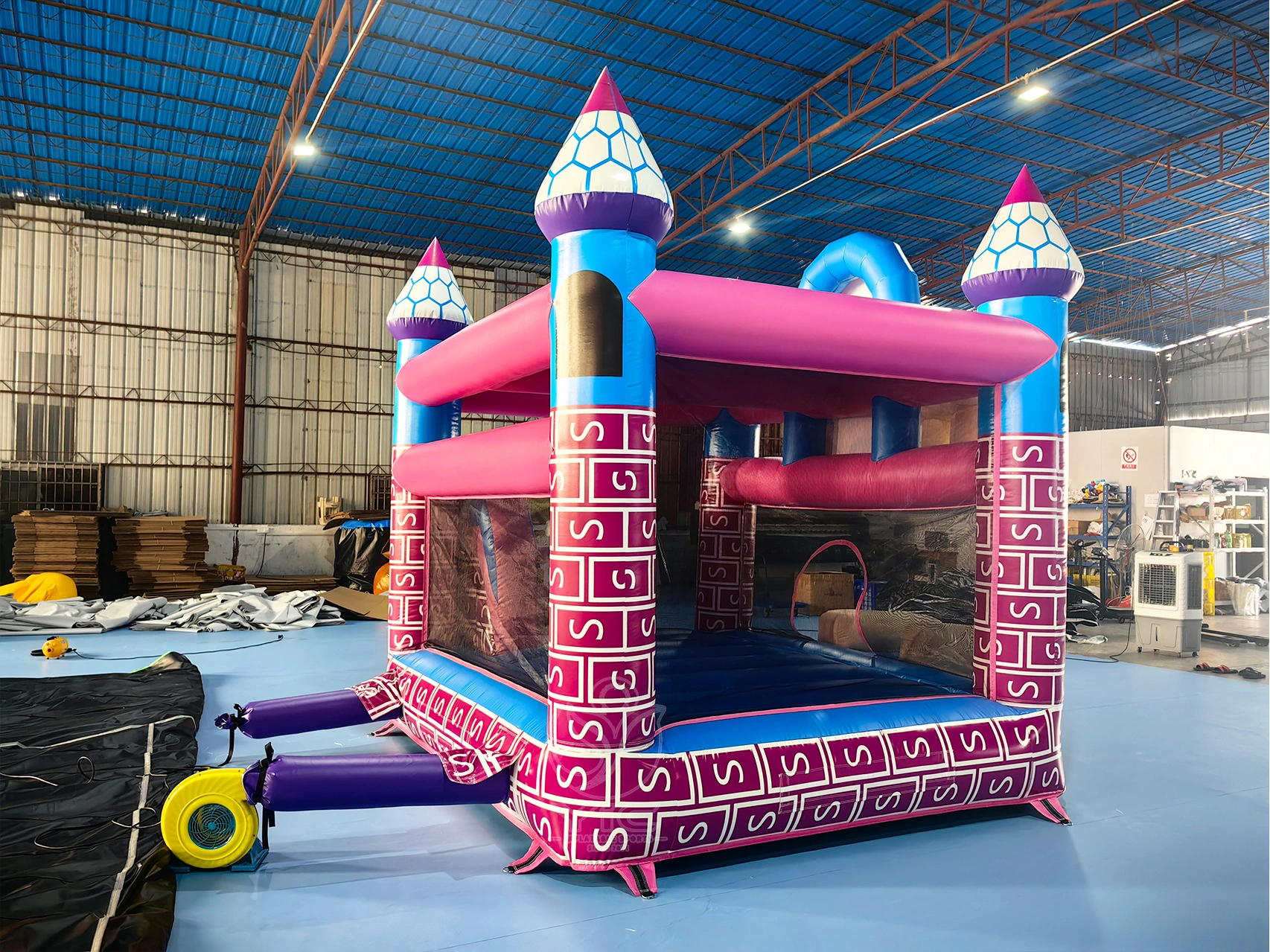 Commercial princess bouncy castle product photo 4
