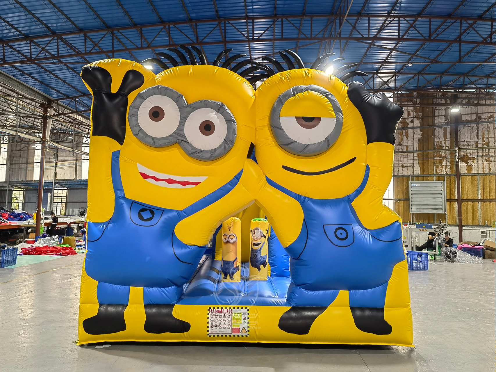 Minion bounce house with slide product photo 2
